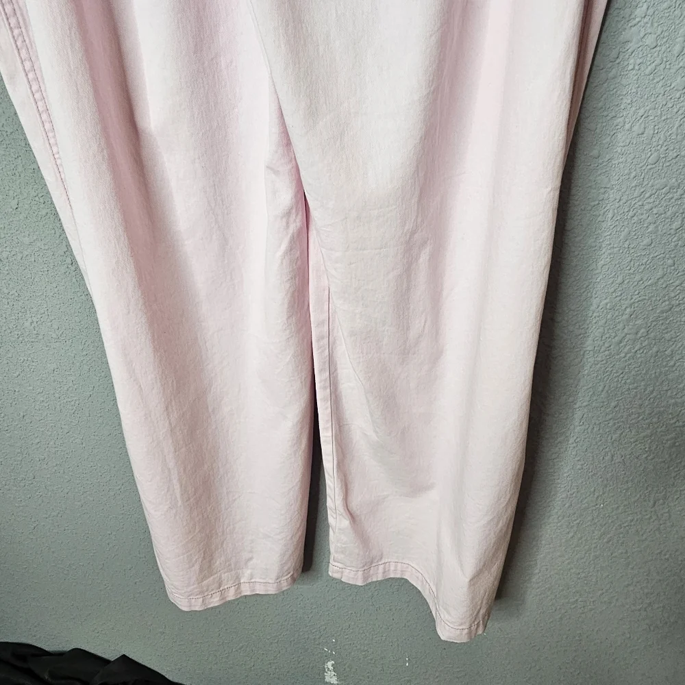 Wild Fable‎ Wide Leg Pink Pants Womens XL High Waist Pastel Academia Soft Girl